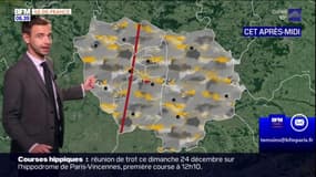 Météo Paris Île-de-France: un ciel gris et des averses localisées cet après-midi, jusqu'à 12°C attendus à Paris