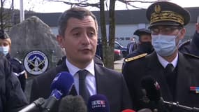 Policiers attaqués à Poissy: pour Gérald Darmanin,"agresser un policier, c’est agresser la République"