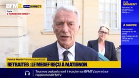 Réforme des retraites : le Medef dit avoir été "extrêmement constructif" dans les négociations