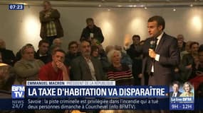 La taxe d'habitation va disparaître : Macron confirme