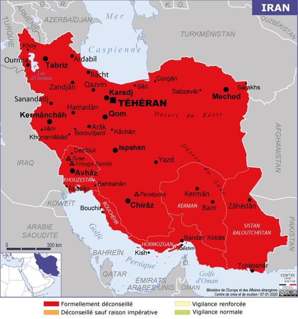 France déconseille Iran France déconseille Iran