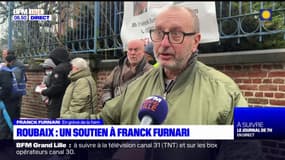 Roubaix: de nombreuses personnes au soutien de Franck Furnari, en grève de la faim après la mort de ses deux parents