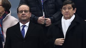 Le président de la République François Hollande et Patrick Kanner, le 11 novembre 2016. 