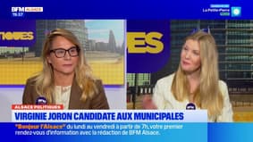 Strasbourg: la banderole anti-immigration n'est "pas appropriée" pour la candidate RN Virginie Joron
