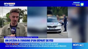 Hyères: un lycéen suspecté d'être à l'origine d'un incendie au lycée Golf-Hôtel