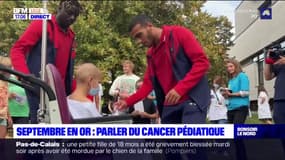 Lille: l'association Septembre en Or sensibilise sur le cancer pédiatrique