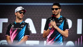 Pierre Gasly et Esteban Ocon lors des qualifications du GP de Hongrie, le 20 juillet 2024.
