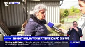 Crues en Indre-et-Loire: cette sinistrée a retrouvé des poissons dans son jardin