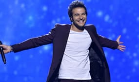 Amir à l'Eurovision en mai 2016