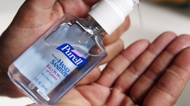 Un gel hydroalcoolique