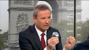 Nicolas Dupont-Aignan sur BFMTV, le lundi 8 octobre