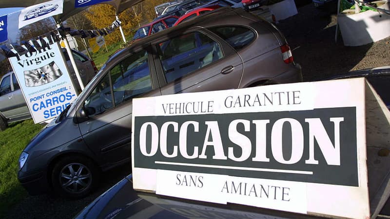 En mars, le marché de la voiture de seconde main n’a reculé que d’environ 35% en France contre 72% pour le marché du neuf.