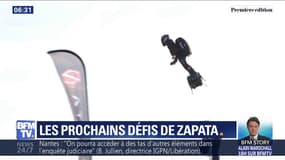 Quels sont les prochains défis de Franky Zapata?