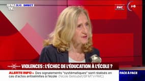 Nicole Belloubet annonce "un nouveau programme d'éducation à la vie affective et sexuelle", du CP à la terminale