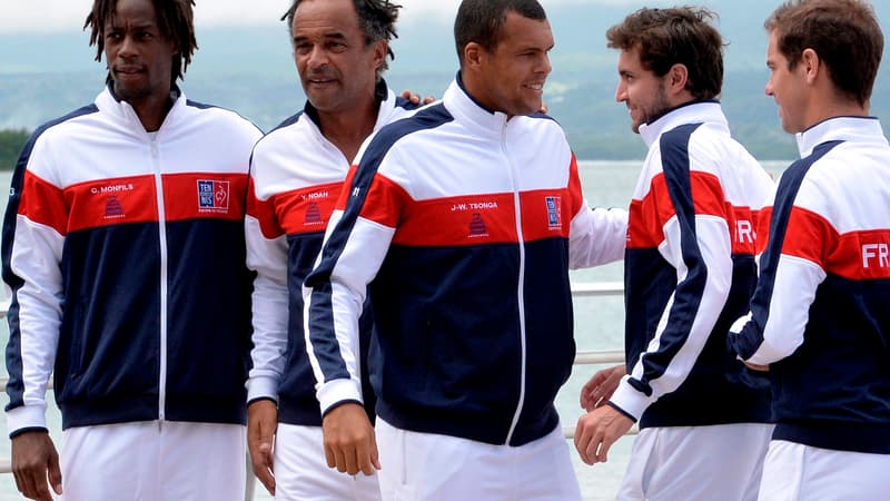 L'équipe de France de Coupe Davis