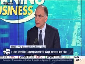 Enrico Letta (PSIA): "Il faut trouver de l'argent pour rendre le budget européen plus fort" - 12/02