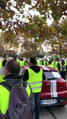 Gilets jaunes : mobilisation à la Valette-du-Var -Témoins BFMTV - Témoins BFMTV