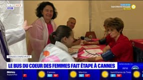 Cannes: le bus du Cœur des femmes démarre son périple