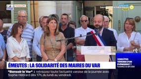 Var: les maires "solidaires" après les émeutes