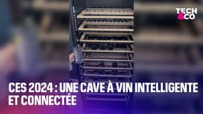 CES 2024: une cave à vin intelligente et connectée 