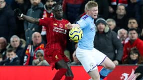 Sadio Mané et Kevin De Bruyne, le 10 novembre 2019