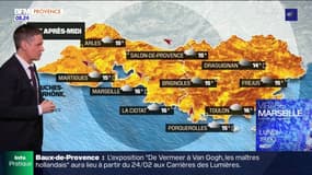 Météo Bouches-du-Rhône: quelques éclaircies ce samedi après-midi, jusqu'à 16°C à Marseille