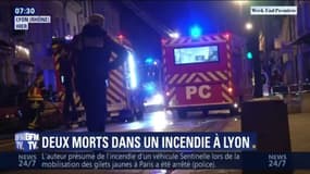 Incendie à Lyon: après la mort d'une femme et d'un enfant, une enquête ouverte 