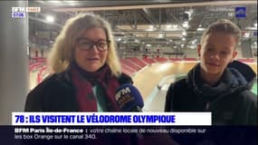 Des habitants des Yvelines ont visité le vélodrome olympique de Saint-Quentin