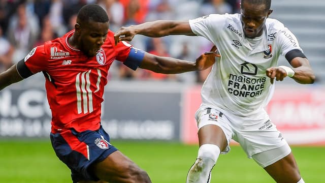Le Lille d'Ibrahim Amadou a ététrès décevant face à Caen.