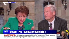 Face à Duhamel: Roselyne Bachelot - Budget, pas touche aux retraités ? - 22/01