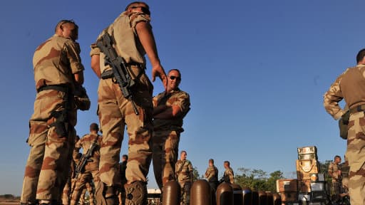 Des soldats français mobilisés par l'intervention militaire au Mali
