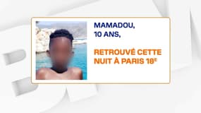 Mamadou a été retrouvé sain et sauf dans le 18e arrondissement de Paris