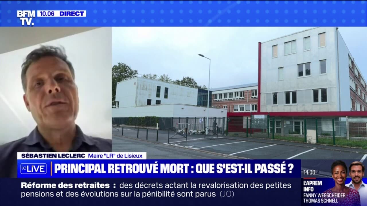 Principal Retrouvé Mort à Lisieux Cétait Quelquun De Dévoué D