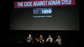 La séance de questions-réponses pour la première à New York de la série "The Case Against Adnan Syed" de HBO, au PURE NON FICTION, le 26 février 2019 à New York. 