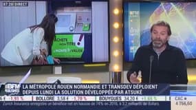 Damien Bousson, président de Atsukè, sur BFM Business le 9 février.