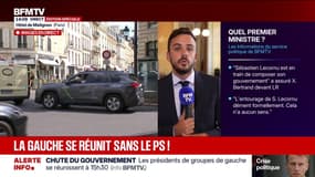 Une réunion avec les présidents de groupe du Nouveau Front populaire est prévue à 15h30 sans le PS