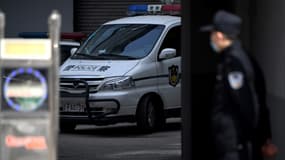 Une voiture de police chinoise - Image d'illustration