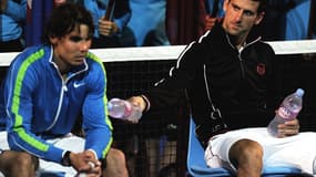 Rafael Nadal et Novak Djokovic