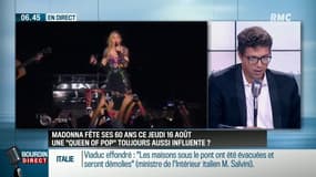Madonna fête ses 60 ans: une "queen of pop" toujours aussi influente?