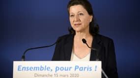 Agnès Buzyn après le premier tour des municipales à Paris, le 15 mars 2020