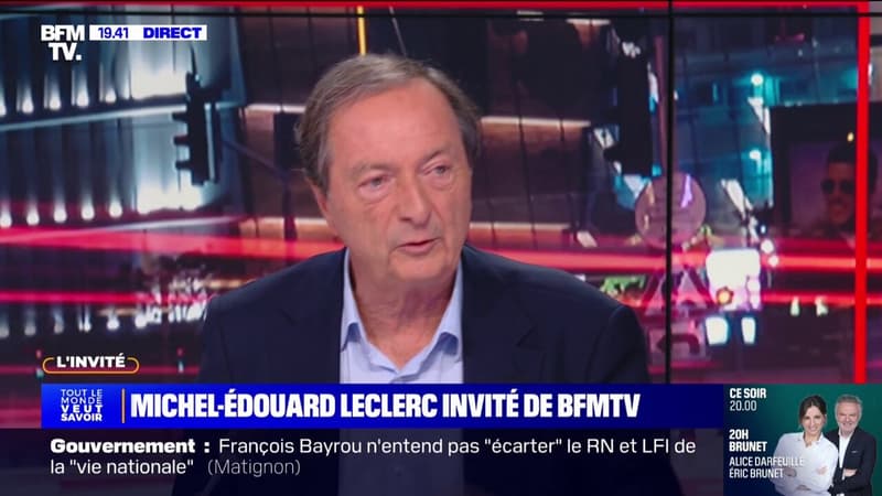 Michel-Édouard Leclerc sur François Bayrou: 