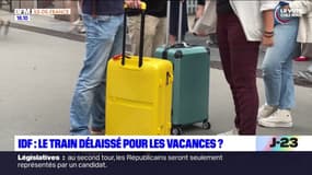 Ile-de-France: le train délaissé pour les vacances d’été 