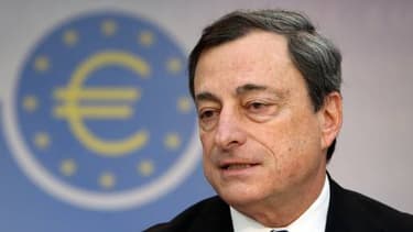 Mario Draghi, lors de la conférence de la BCE de décembre dernier.