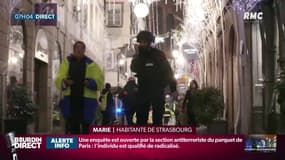 Marie, habitante de Strasbourg: "J'ai tout de suite dit, ce sont des coups de feu, pas des pétards"