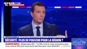 Régionales en Île-de-France: le candidat RN Jordan Bardella assure qu'il "fera de la sécurité sa priorité"