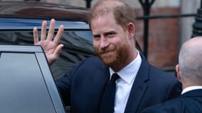 Le prince Harry arrivant au tribunal à Londres le 20 janvier 2026.