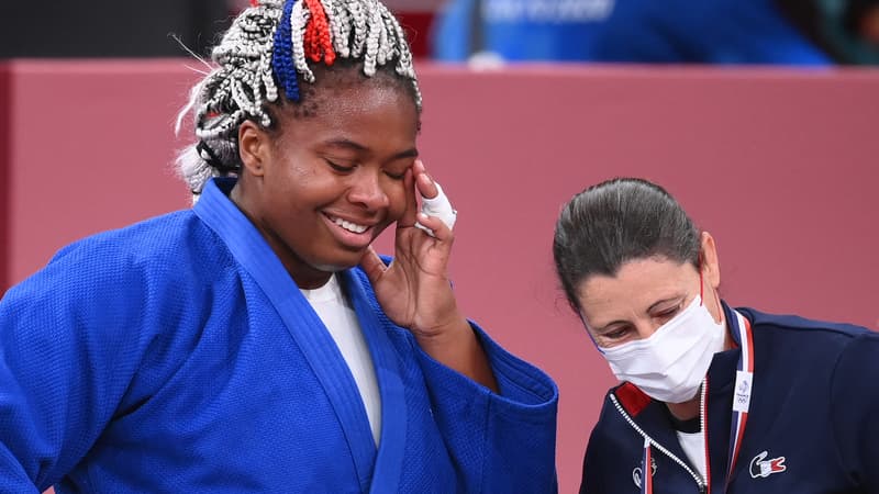 JO 2021 (judo): "J’étais fou, j'ai failli me retrouver nu", s'amuse le père de Dicko