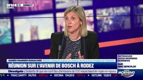 Agnès Pannier-Runacher (Ministre déléguée chargée de l'Industrie) : Réunion sur l'avenir de Bosch à Rodez - 13/07