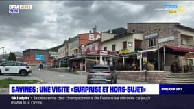 Hautes-Alpes: les habitants de Savines-le-Lac surpris de la visite d'Emmanuel Macron