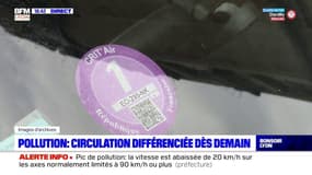 Pollution : circulation différenciée dès mercredi